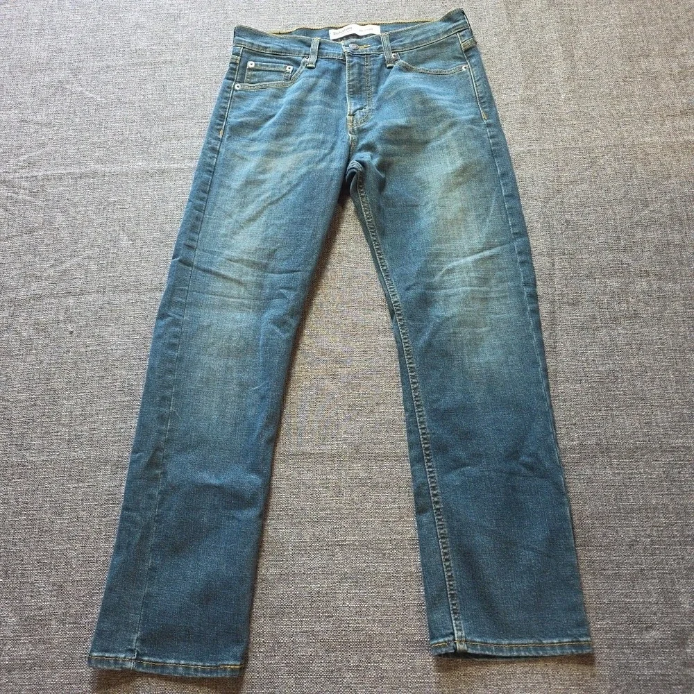 Levis Signature S51 Straight Jeans Mens W29 L30 Denim Blue Casual